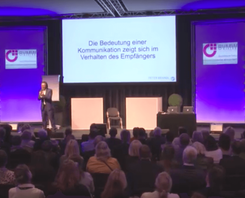 Peter Brandl auf der Bühne
