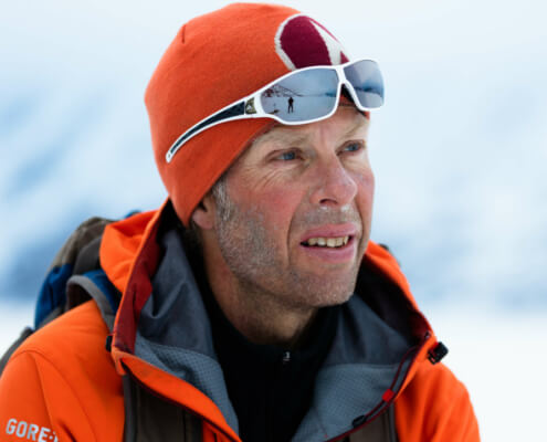Keynote Speaker Robert Jasper auf seiner Baffin Island-Expedition