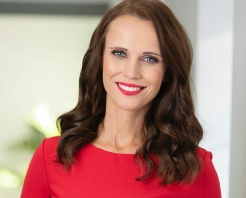 Profilfoto von Susanne Schöne der Redneragentur PODIUM | Vorstellung als Moderatorin