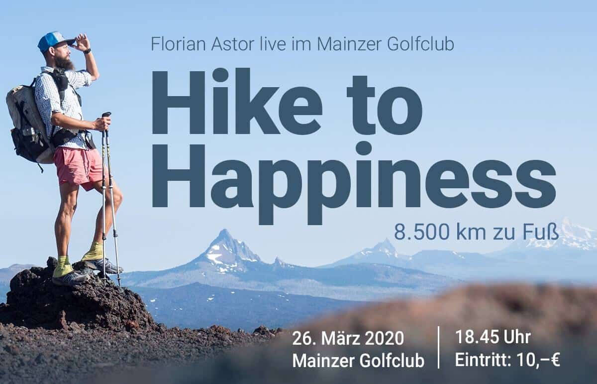 Florian Astor - Blick auf Berge - 26. März