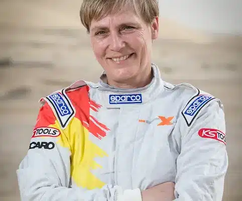Jutta Kleinschmidt in Qatar