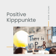 Demonstrationsschild mit Klimabotschaft 'There is no Planet B'.